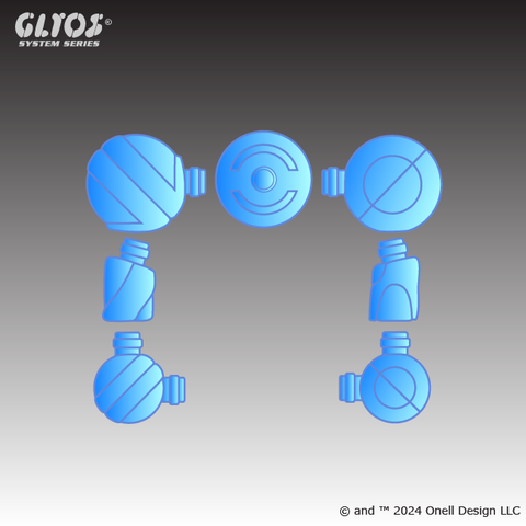 Axis Joint Set Spiraltide Clear Blue