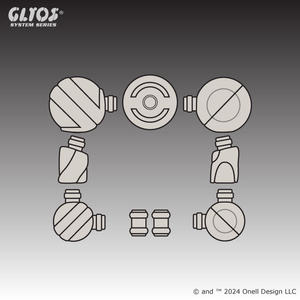 Axis Joint Set Pallorenn Warm Light Gray