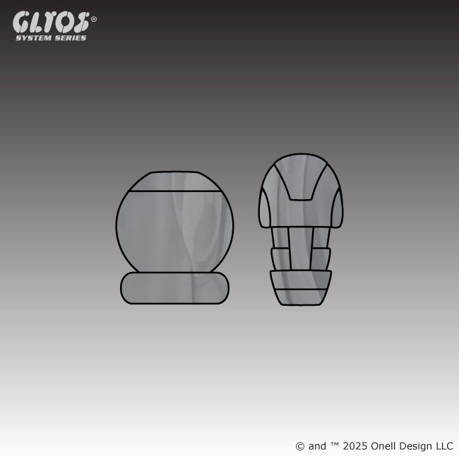 Phase Arm Set Buildborn Metallic Silver