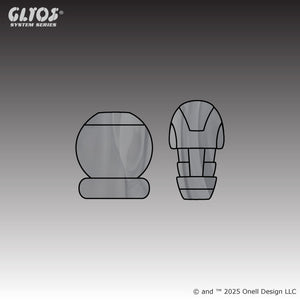 Phase Arm Set Buildborn Metallic Silver