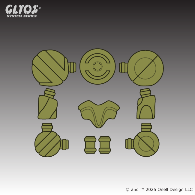 Axis Joint Set Noboto Green