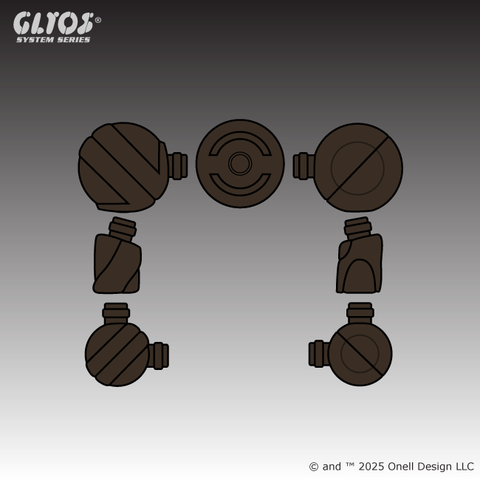 Axis Joint Set Trilo Brown