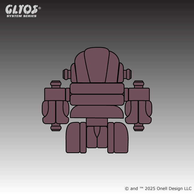 Hub Set Mechaphorm Mauve Gray