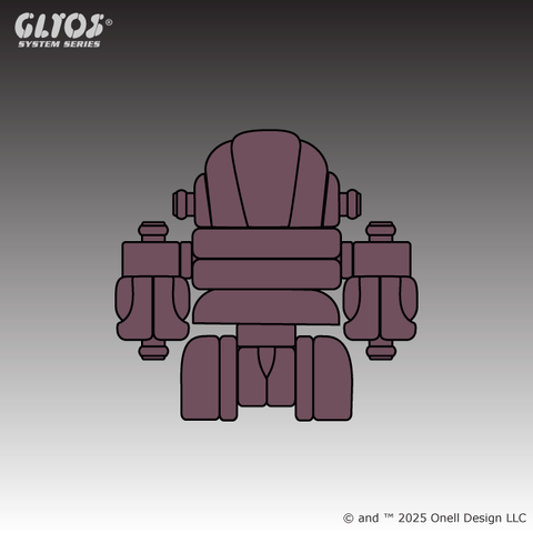 Hub Set Mechaphorm Mauve Gray