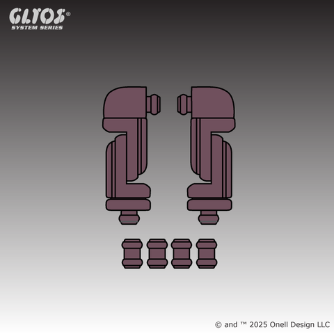 glyos グリオス　パーツ各種まとめ　onell design Onell Design Glyos Clear Smoke Parts Lot
